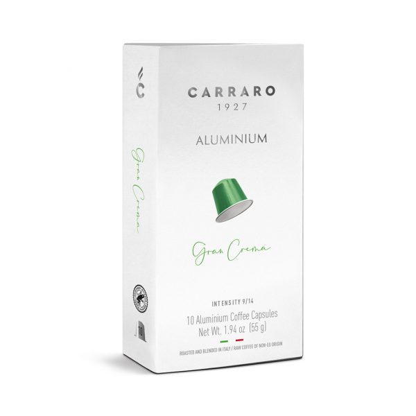 Carraro Gran Crema Espresso Nespresso Compatible Capsules