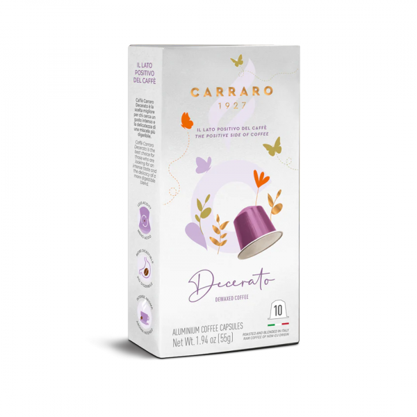 Carraro Decerato Nespresso Compatible Capsules